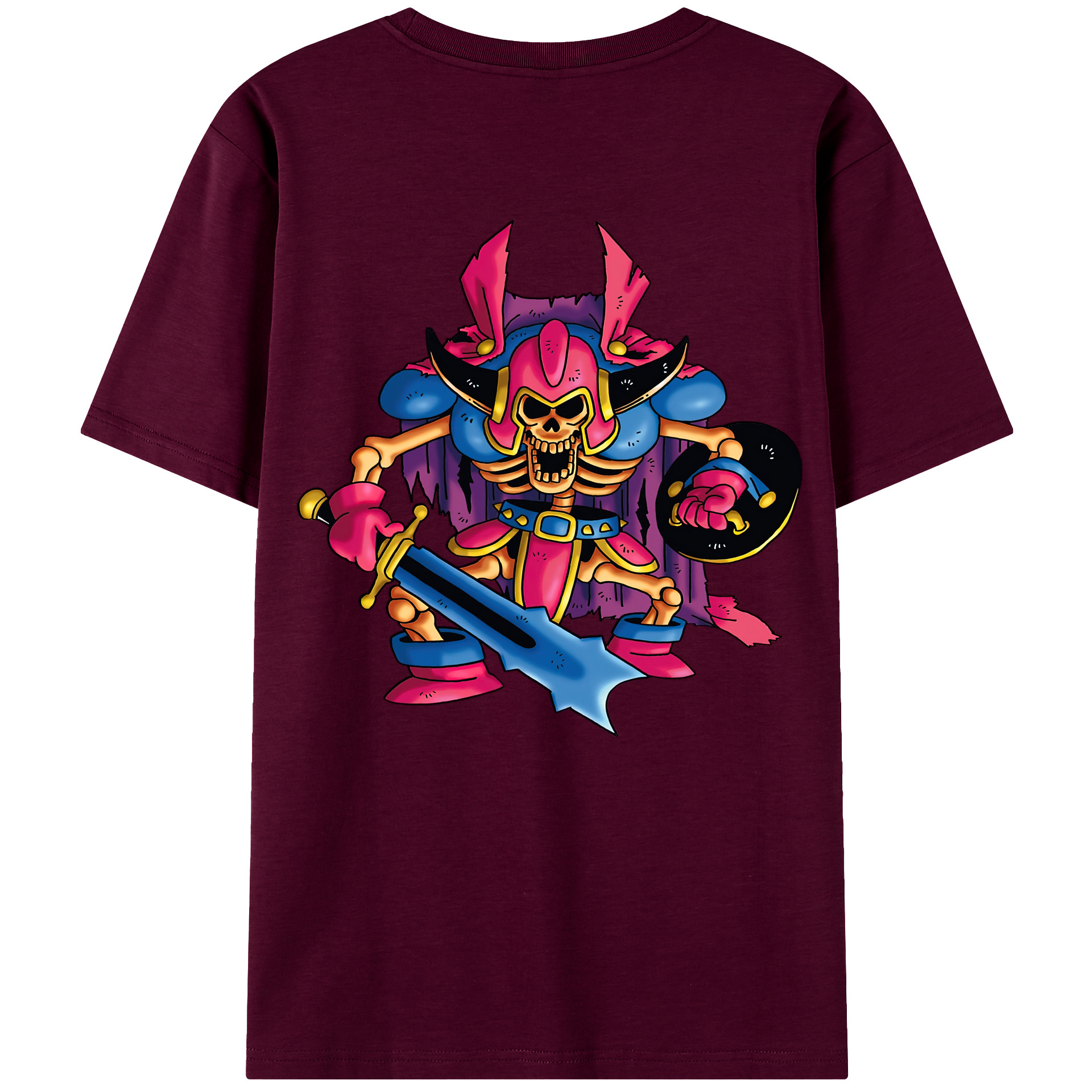 （画像用） ドラゴンクエスト Doragon Kuesuto Dragon Quest レディース半袖Tシャツ(バックプリント)